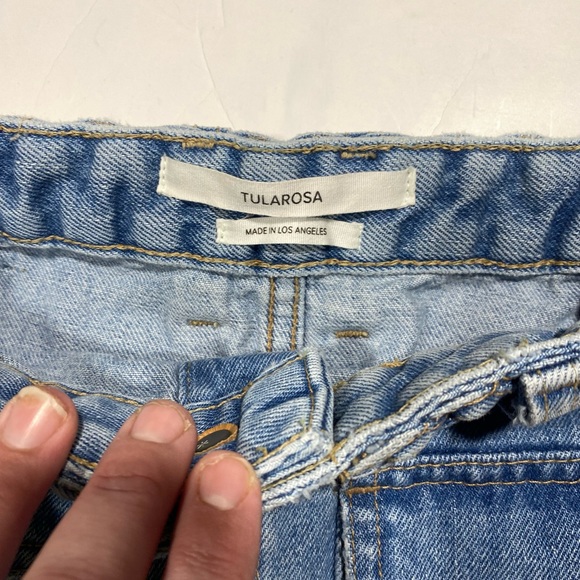 Tularosa Revolve 100% Cotton Woven Madelyn Mini Skirt In Fuji Size 29 - Picture 14 of 16